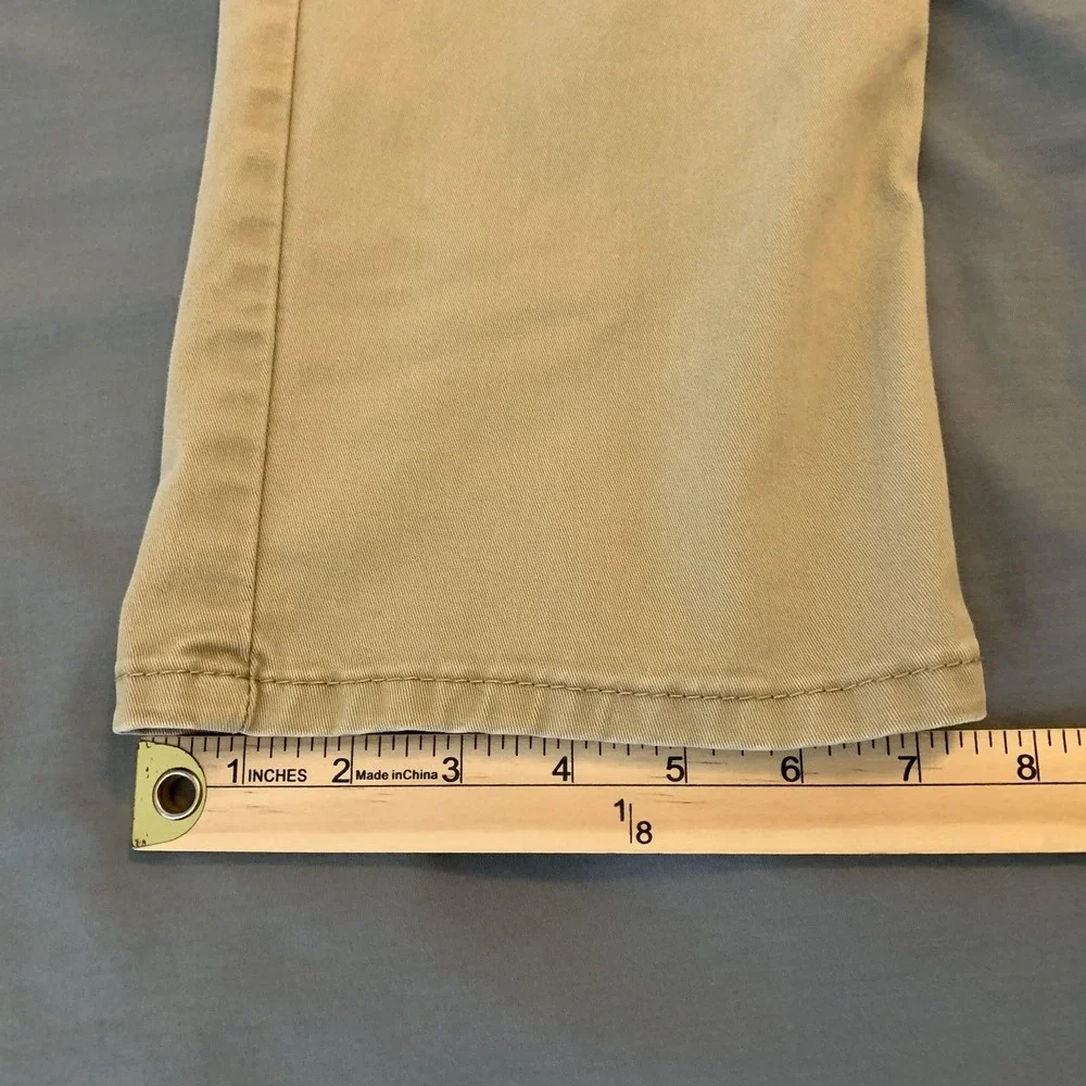 Levis 511 Jeans‎ Mens 38x30 Beige Light Wash Slim Straight Stretch Denim Pants